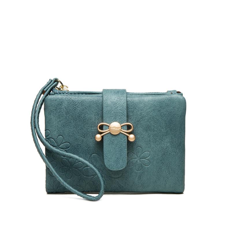 Floral Obscured Wrist Wallet