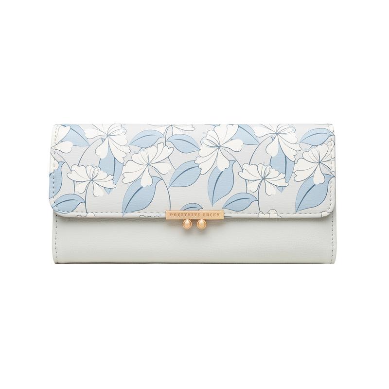 Short Tri-fold Printed Wallet