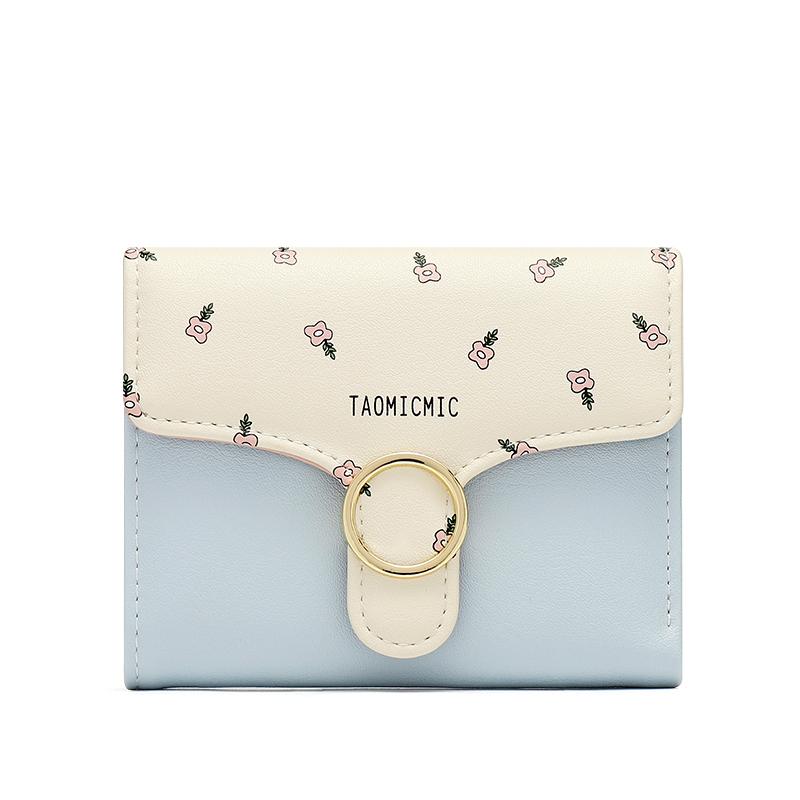 Fashion Printed Snap Wallet