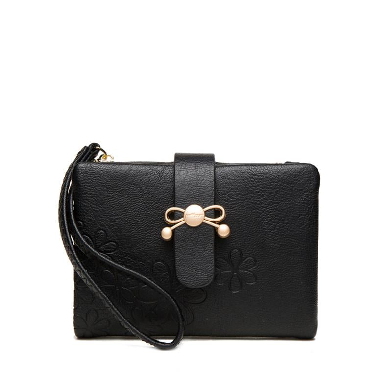 Floral Obscured Wrist Wallet