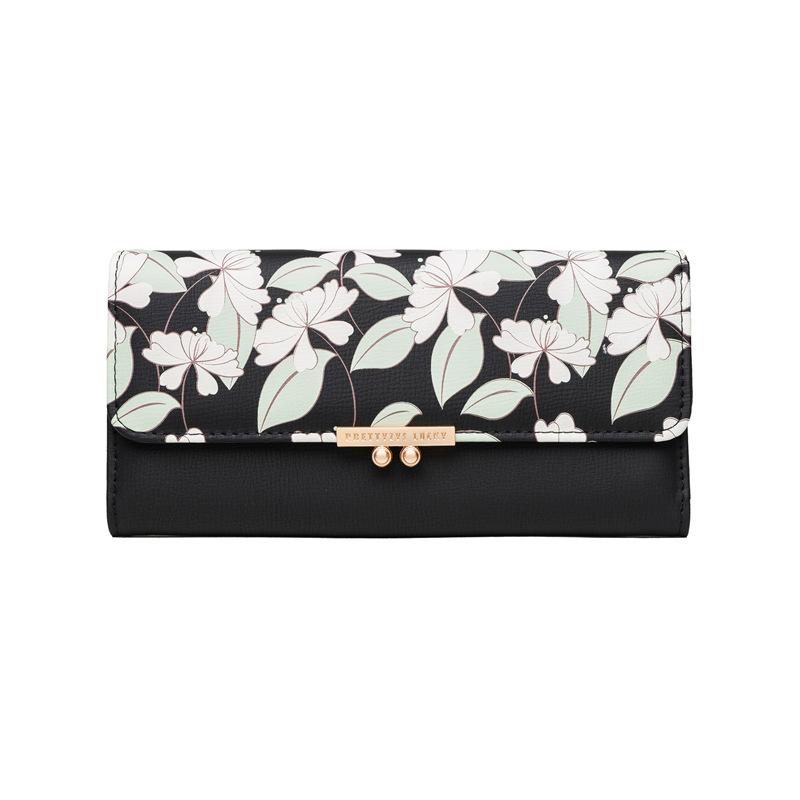 Short Tri-fold Printed Wallet