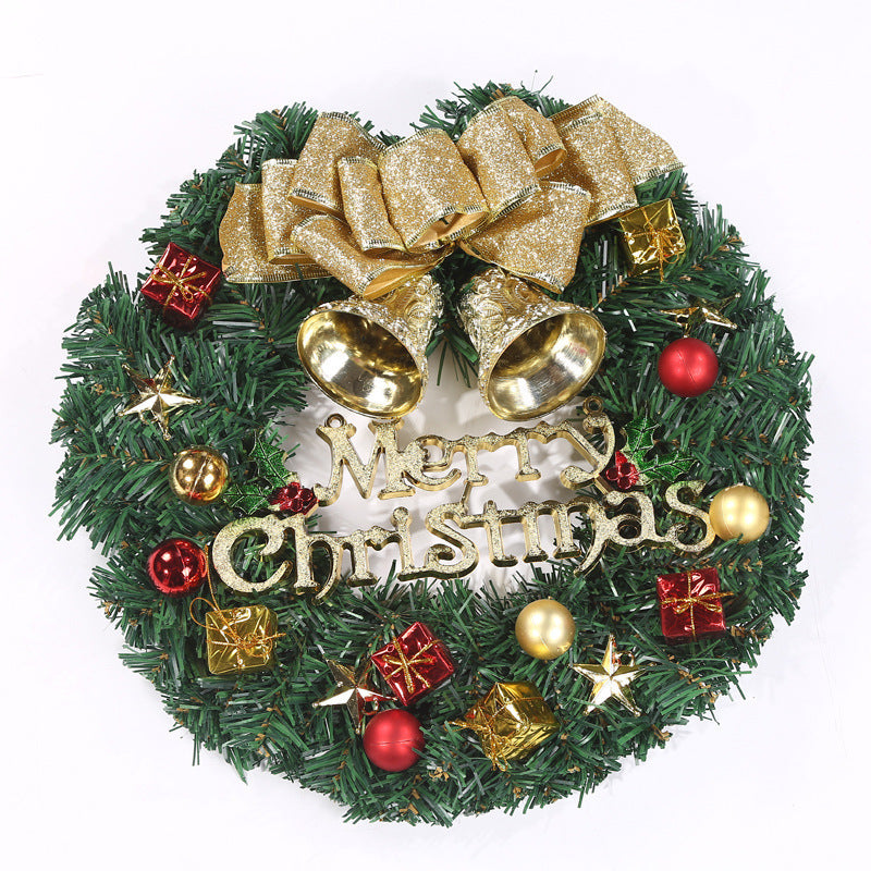 Christmas Bells Door Garland 30cm