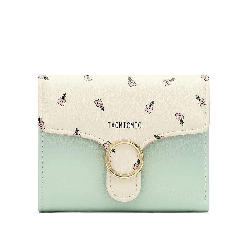 Fashion Printed Snap Wallet
