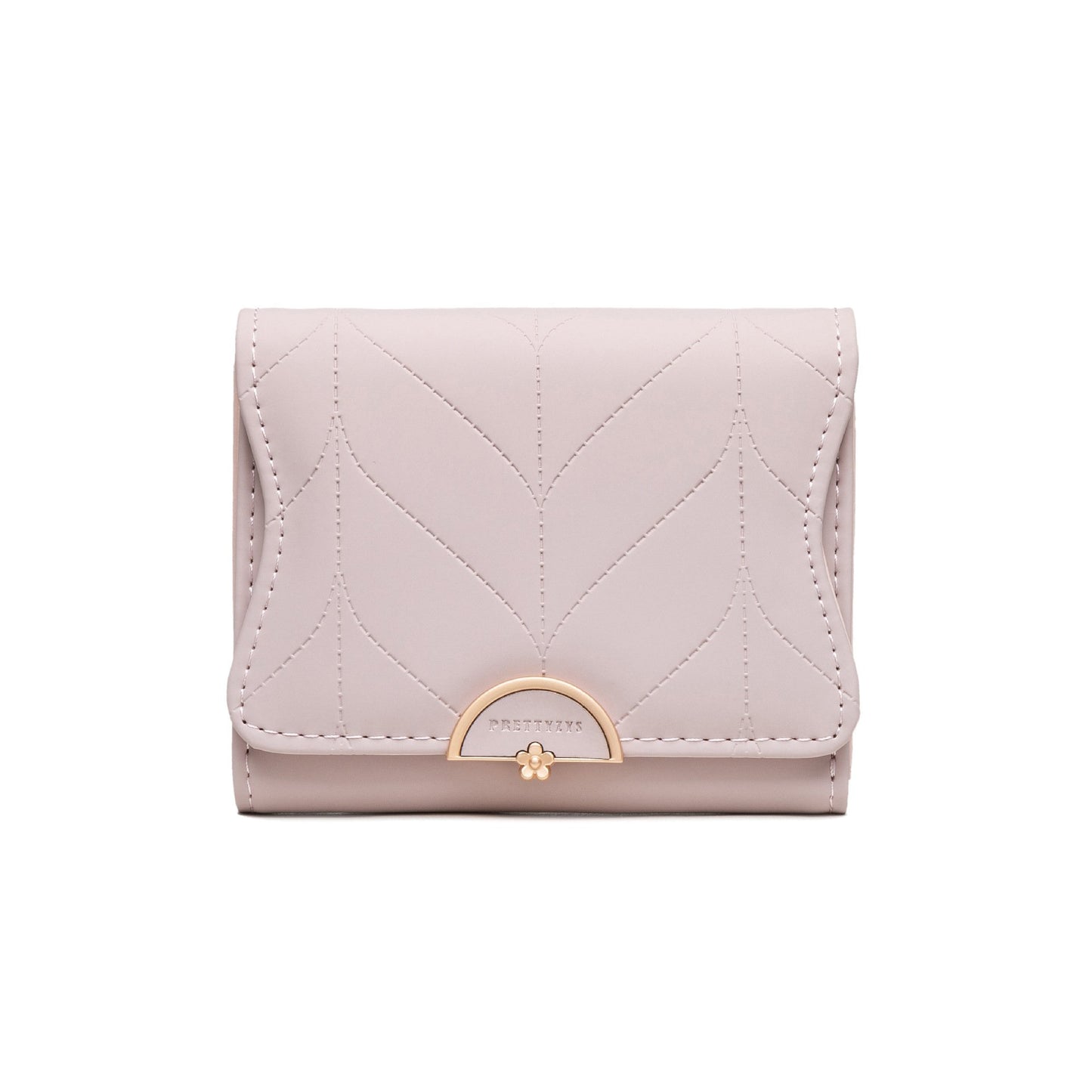 Leaf Ripple Embossed Wallet