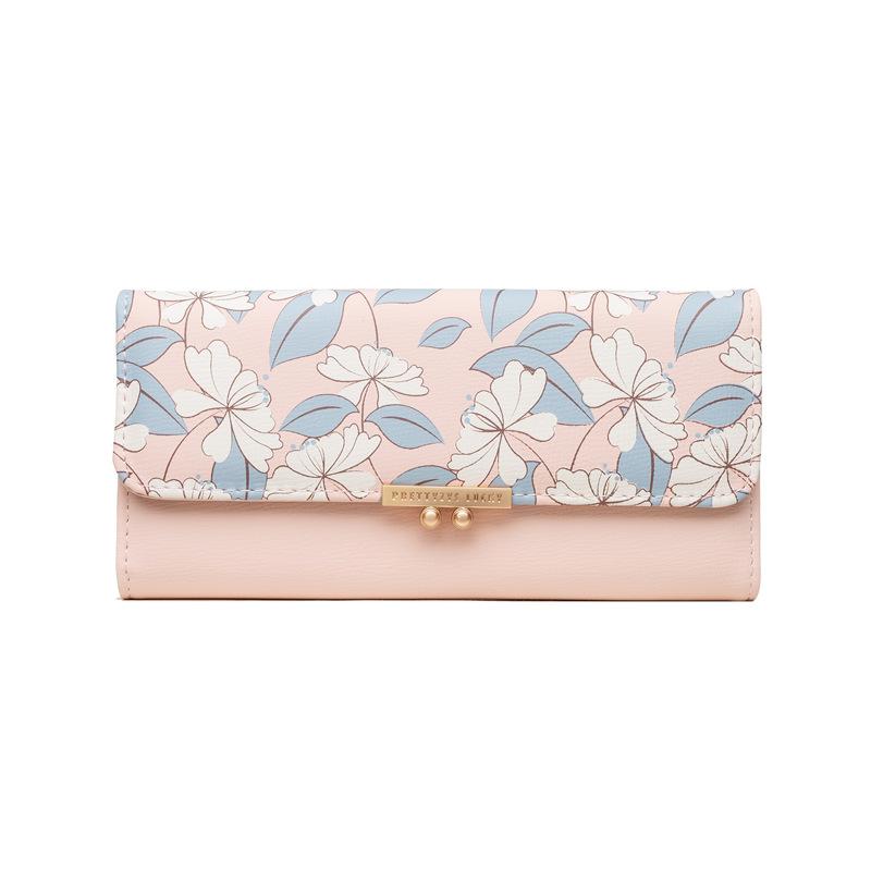 Short Tri-fold Printed Wallet