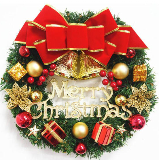 Christmas Bells Door Garland 30cm
