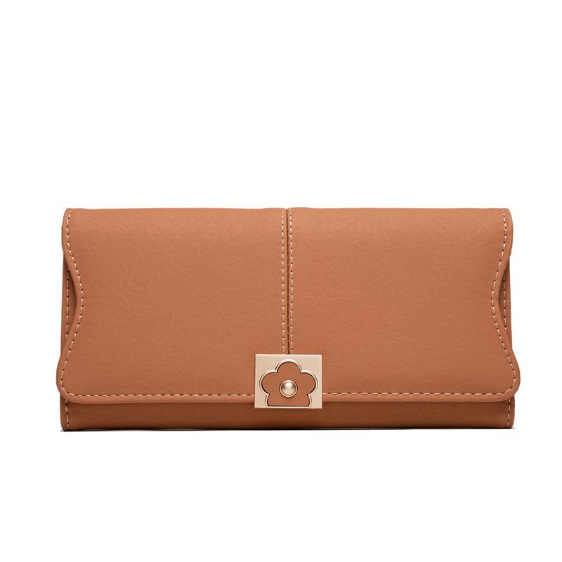 Extended Flower Buckle Multifunctional Wallet