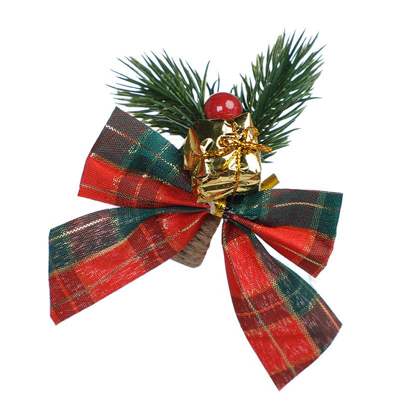 Christmas Bow Napkin Ring 6Pcs