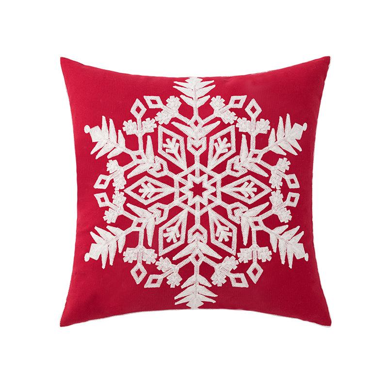 Christmas Embroidered Pillowcase