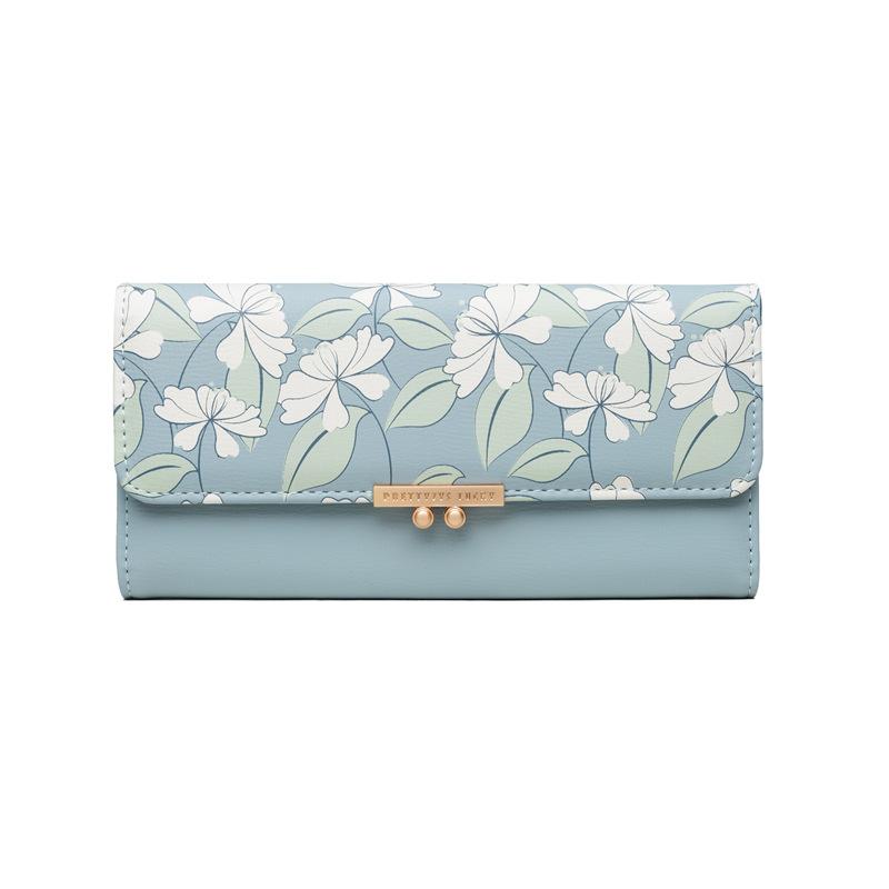 Short Tri-fold Printed Wallet