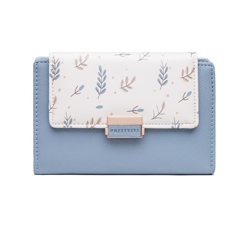 Mid-length Floral Wallet