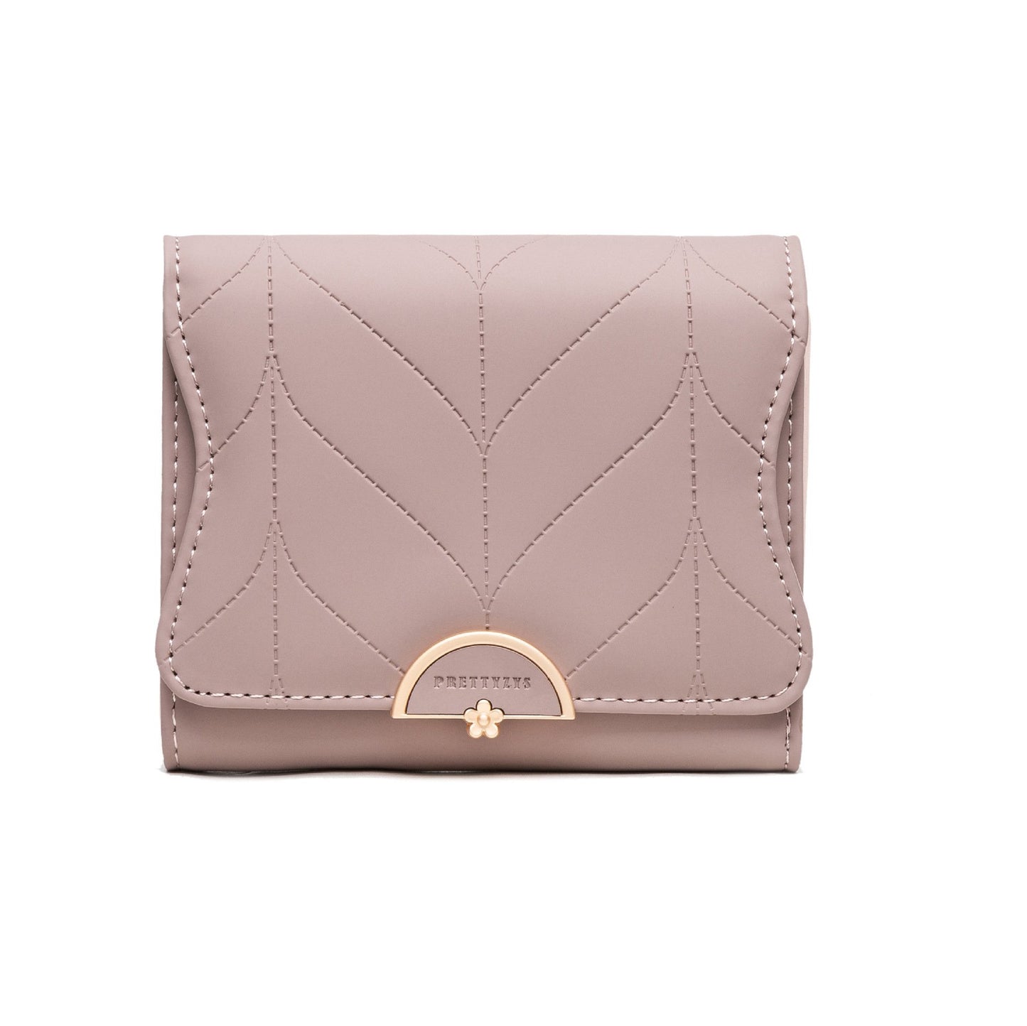 Leaf Ripple Embossed Wallet