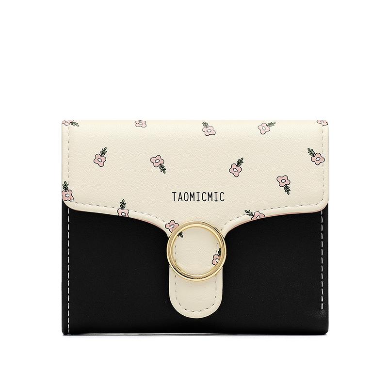 Fashion Printed Snap Wallet