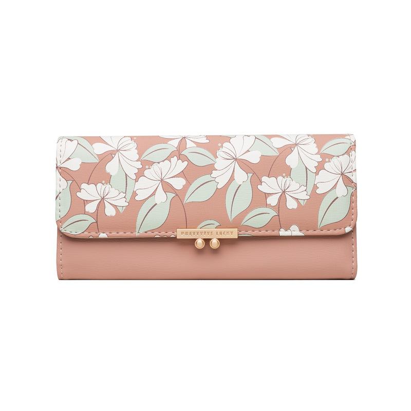Short Tri-fold Printed Wallet