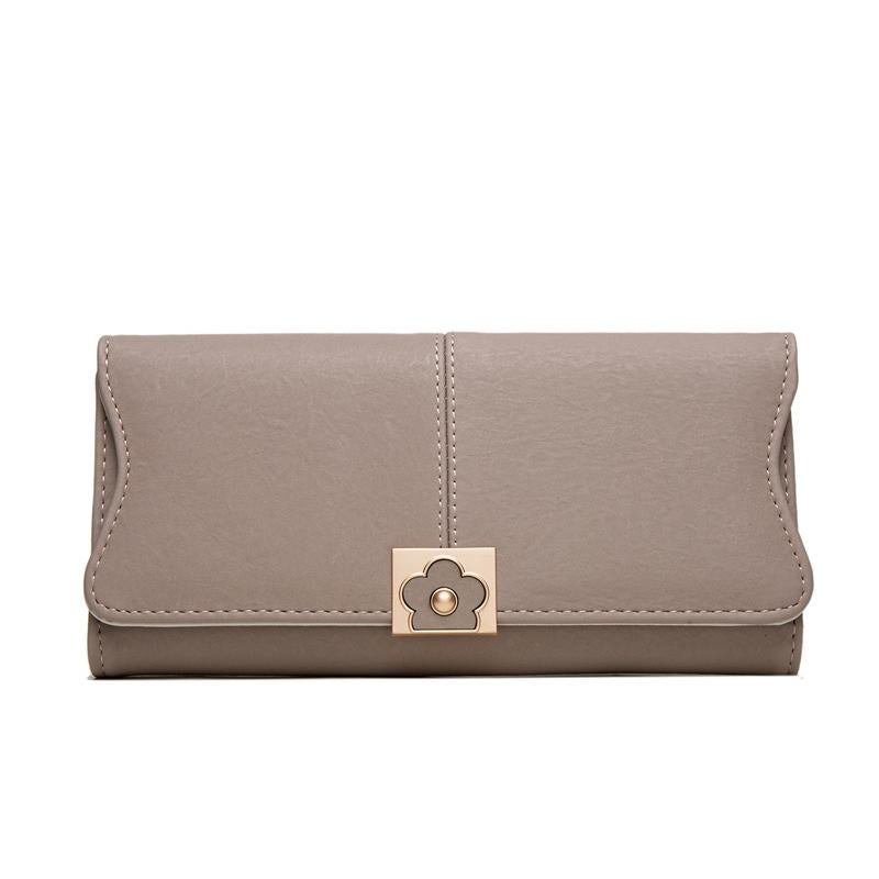 Extended Flower Buckle Multifunctional Wallet
