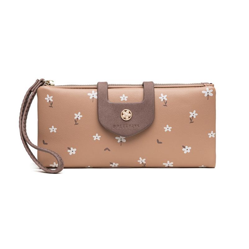 Extended Floral Folding Wallet