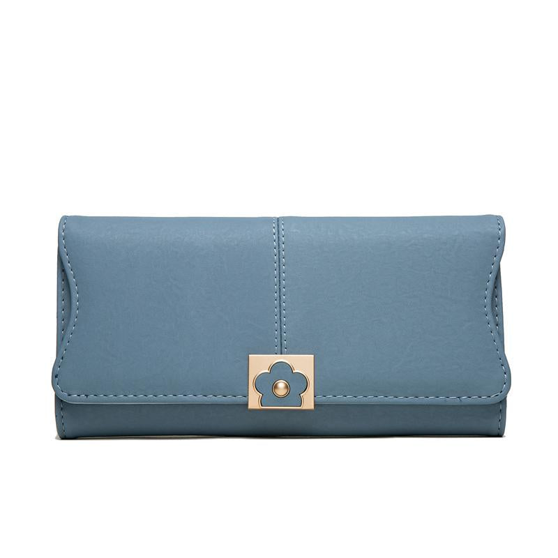 Extended Flower Buckle Multifunctional Wallet