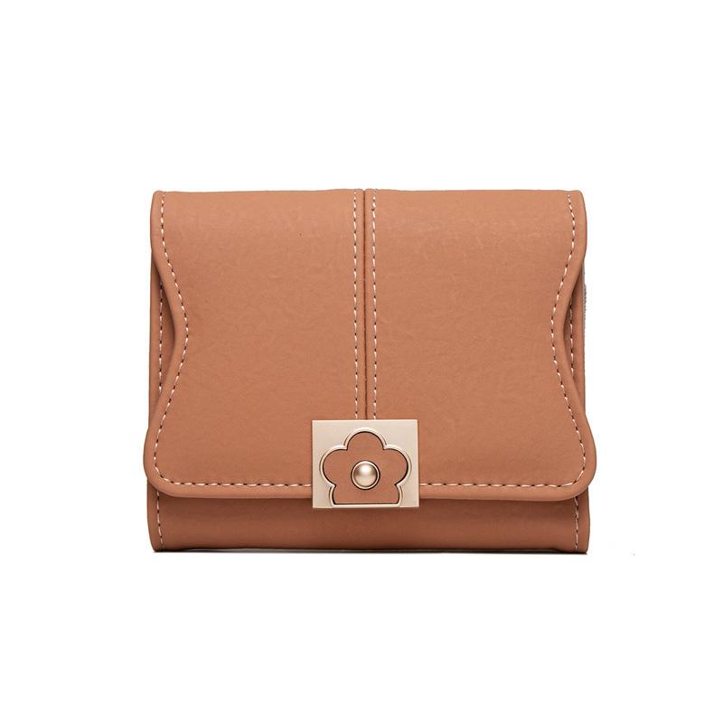 Flower Buckle Multifunctional Wallet