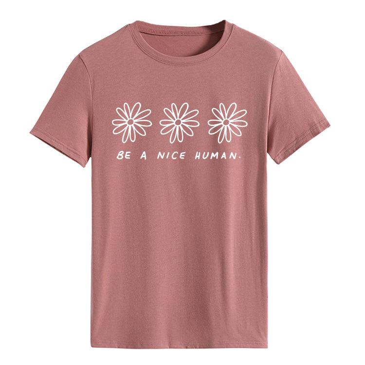 be a nice human T-shirt