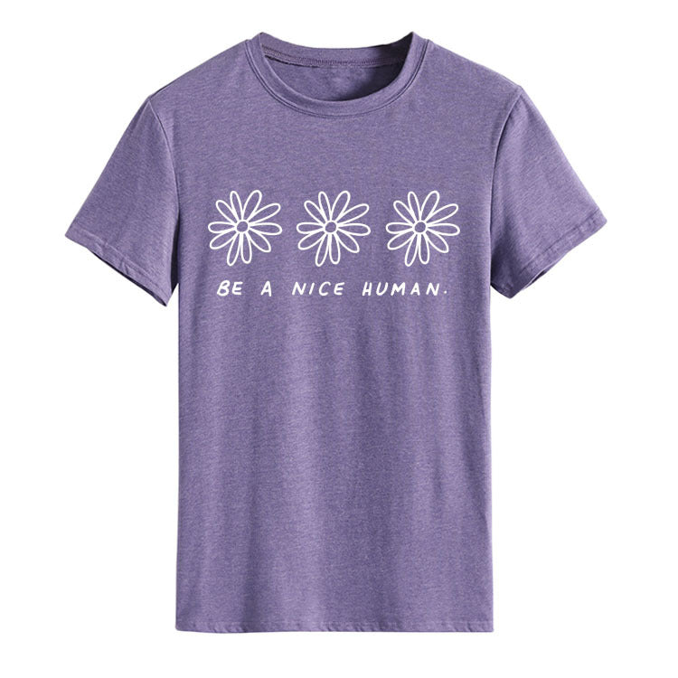 be a nice human T-shirt