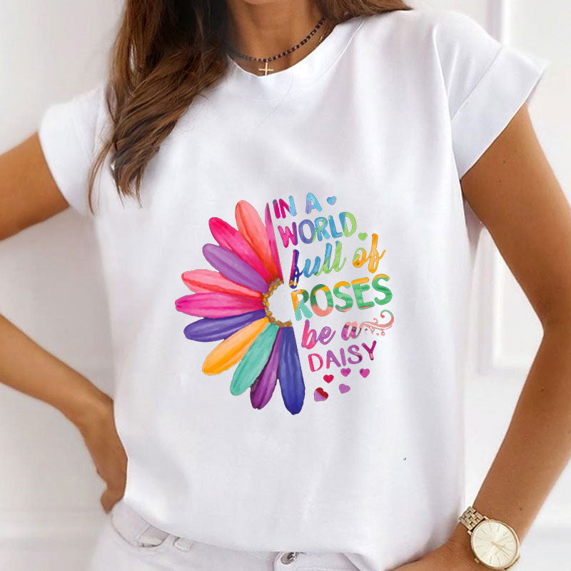 Sunflower White T-Shirt F