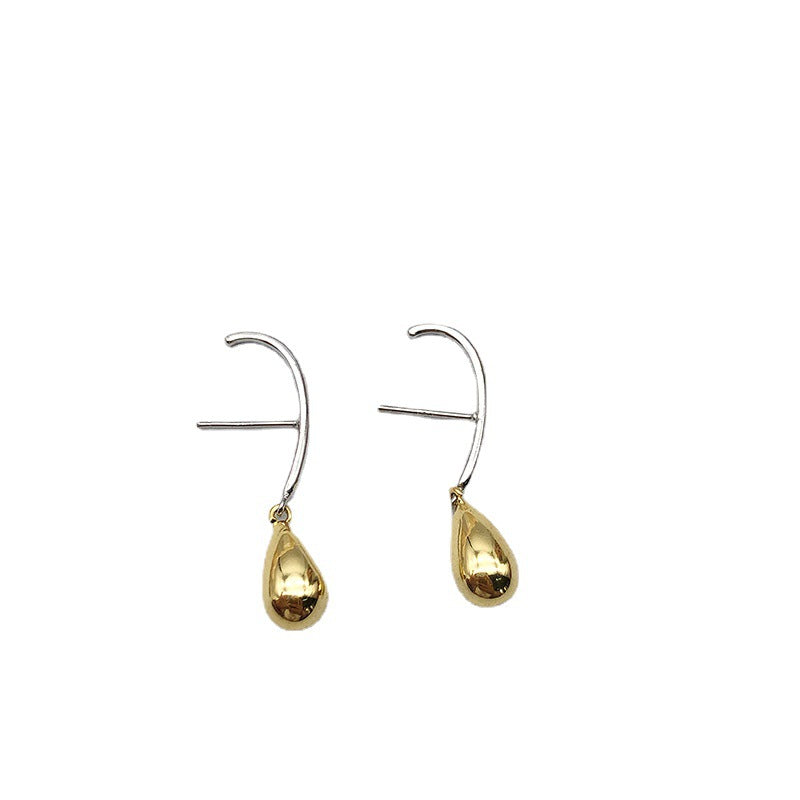 Vintage Silver Wire Drop Earring