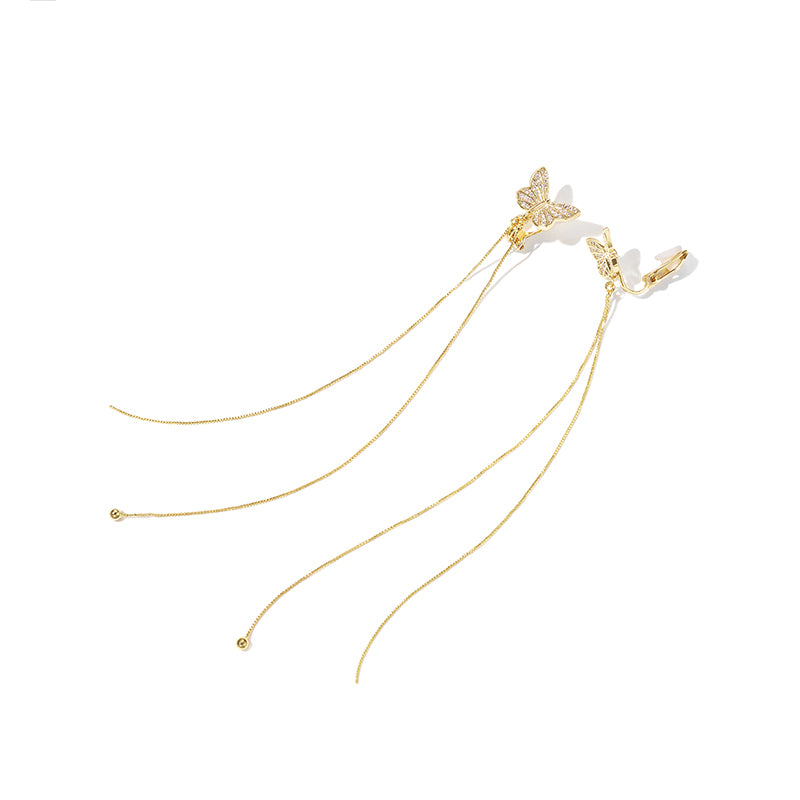 Butterfly tassel Earring