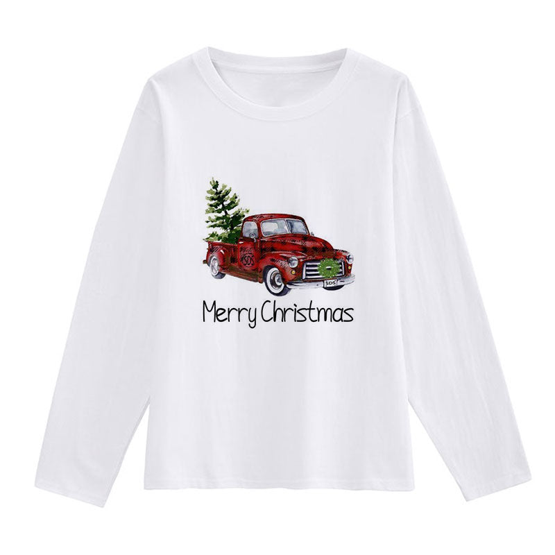 HAPPY 2021 Christmas Women White T-Shirt I