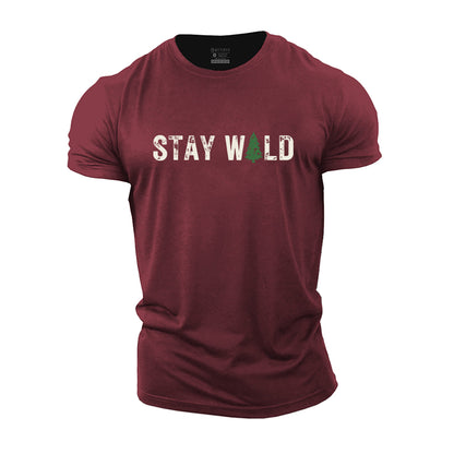 STAY WILD  Cotton Tee