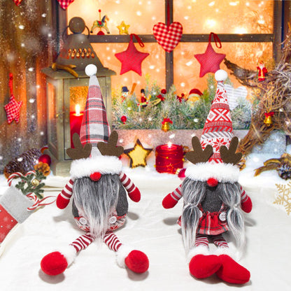 Christmas Elk Dwarf Decoration Ornaments