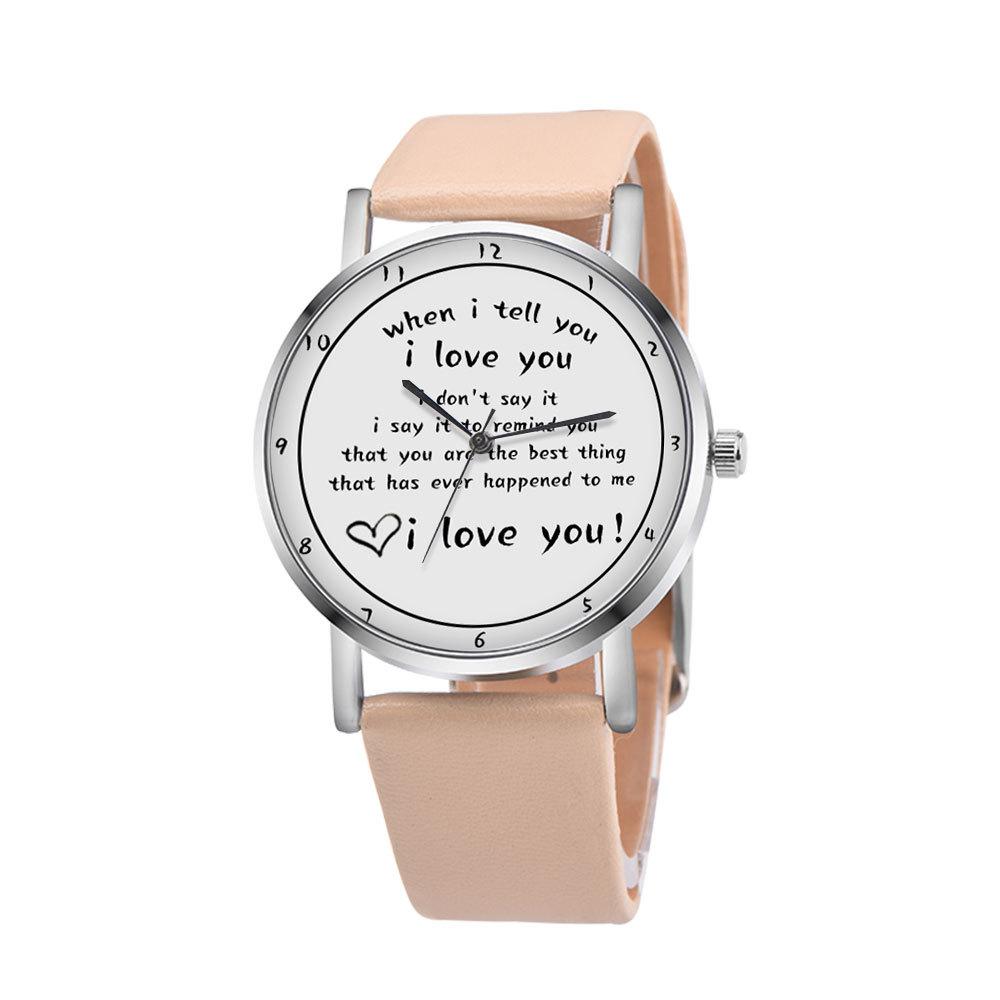 I Love You Watch