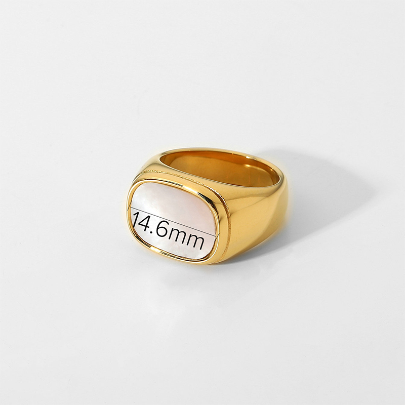 18K Gold Plated Geometry Rings collection
