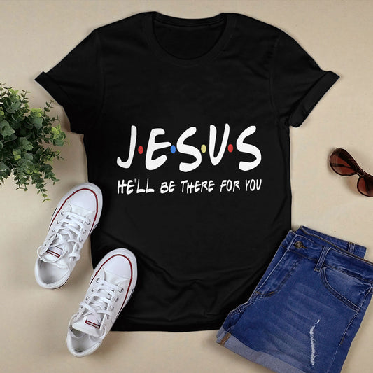 I Love Jesus Black T-Shirt D