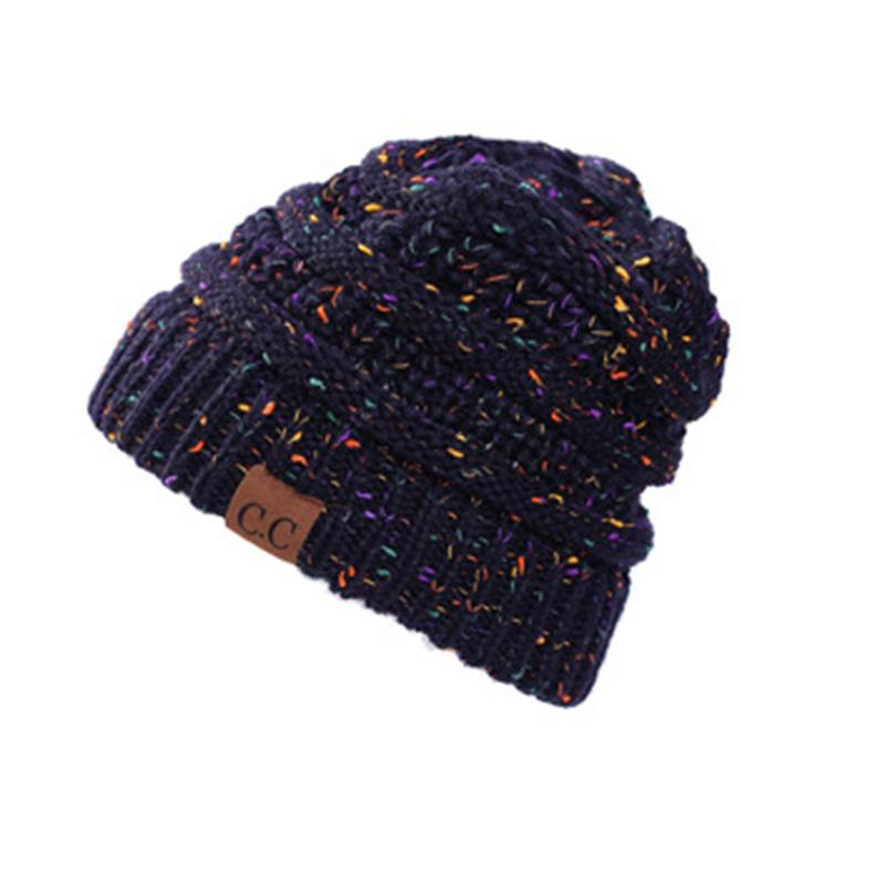 CC Dotted Ponytail Beanie New Style-Buy 1 Get 2 Free