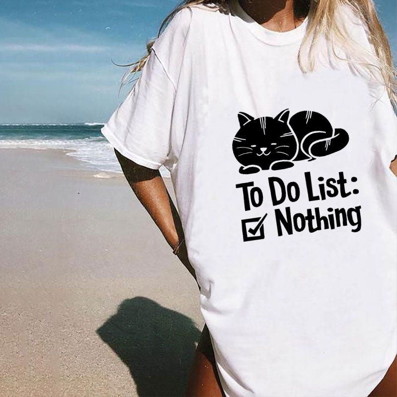 To do list: Nothing Cotton Tee