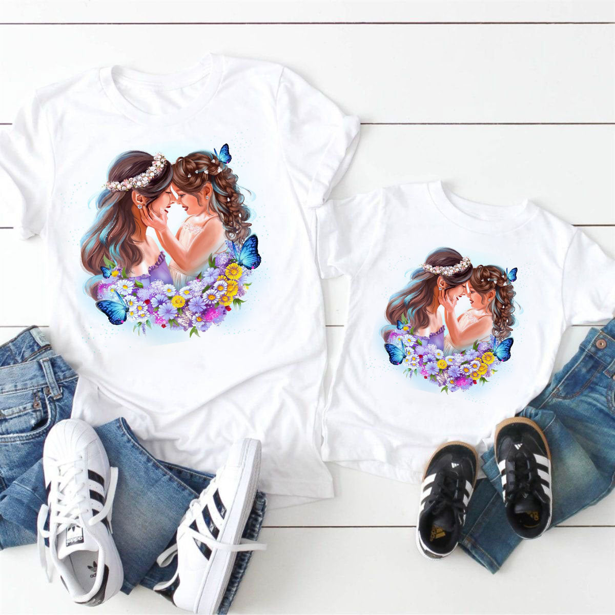 Mommy And Me T-Shirt K