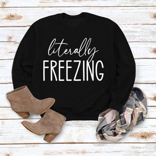 multicolors I am freezing shirt