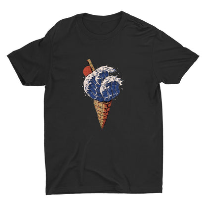 Kanagawa Ice Cream Cotton Tee