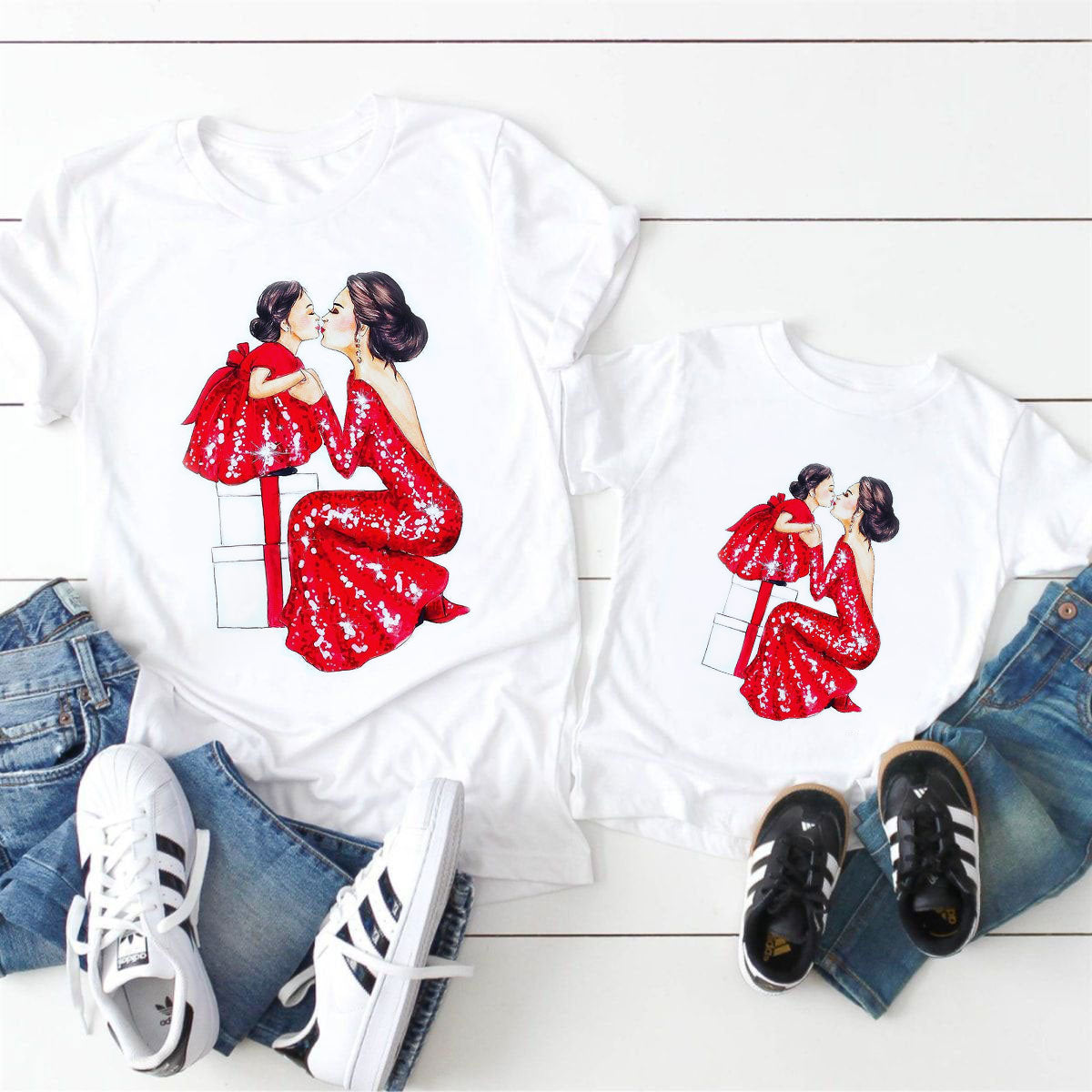 Mommy And Me T-Shirt L