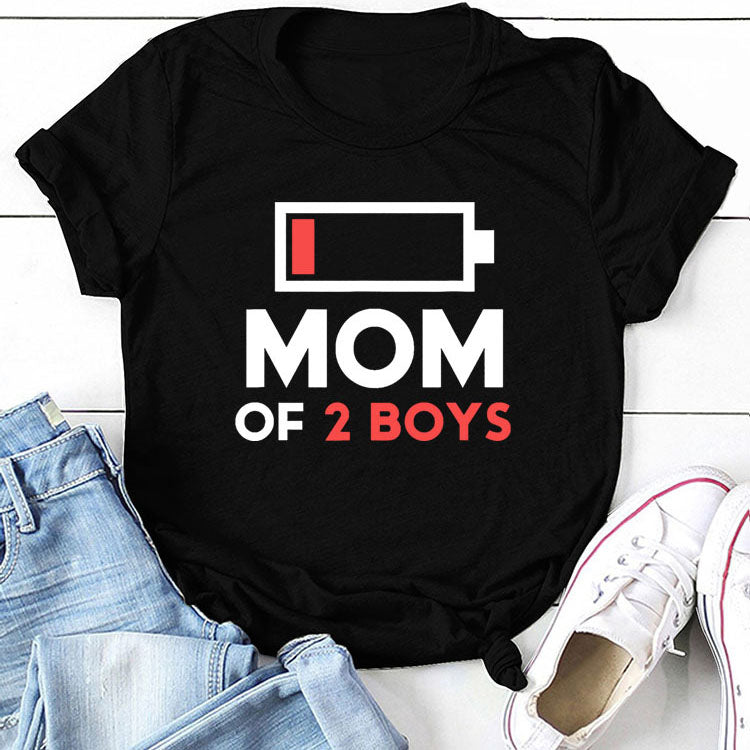MOM OF 2 BOYS T-shirt