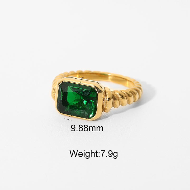 18K Gold Plated Geometry Rings collection