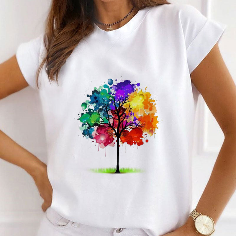 Style W: Flower Fairy White T-Shirt