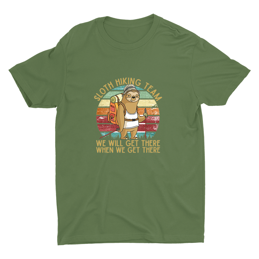 SLOTH HIKING TEAM Cotton Tee