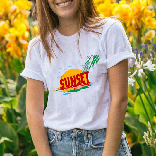 THE SUNSET Cotton Tee