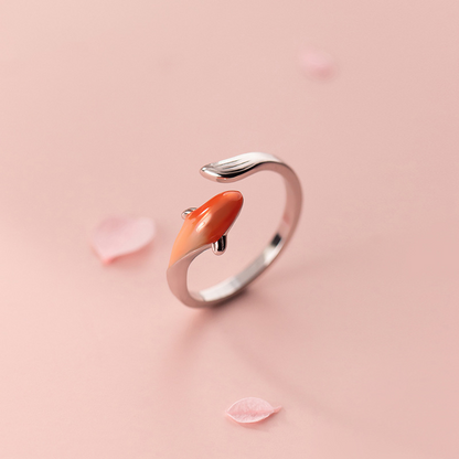 Niche Simple Leaf Butterfly Dolphin Rings