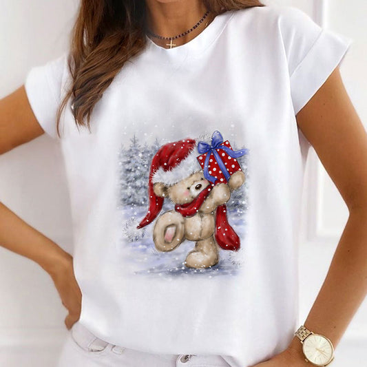 HAPPY NEW YEAR 2021 Christmas White T-Shirt G