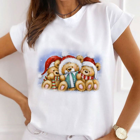 HAPPY NEW YEAR 2021 Christmas White T-Shirt H