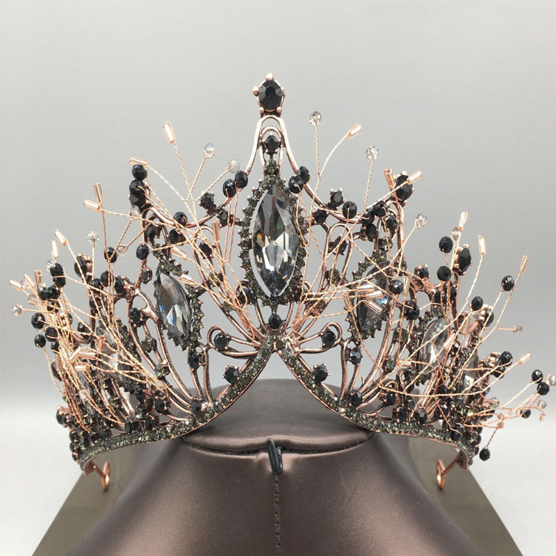 Baroque Crystal Diadem Mermaid Crown