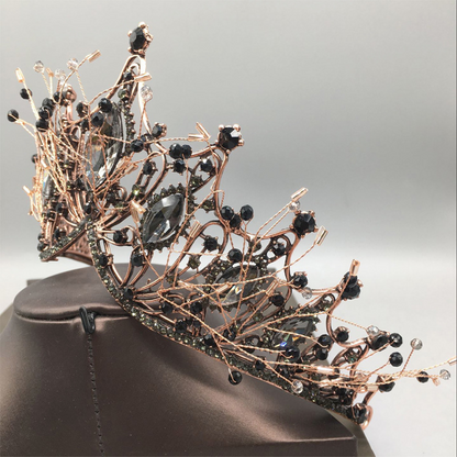 Baroque Crystal Diadem Mermaid Crown