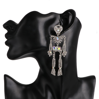 Skeleton Halloween Themed Earrings